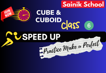 Cube & Cuboid Practice Quesion Class VI
